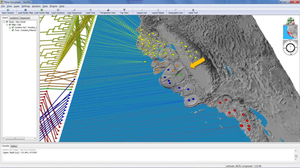 Cartogram and GCPD Tutorial - The GenGIS wiki